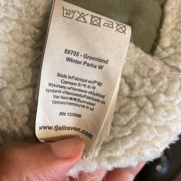 Fjallraven Greenland Winter Parka Women’s XXS - Picture 11 of 14